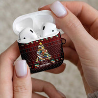 Book Pine Merry Christmas AirPods Case Xmas Holiday Patterns - Wonder Print Shop