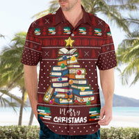 Book Pine Merry Christmas Hawaiian Shirt Xmas Holiday Patterns - Wonder Print Shop