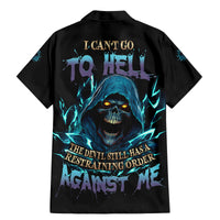 I Can't Go To Hell Mad Reaper Skull Family Matching Mermaid Dress and Hawaiian Shirt - Wonder Print Shop