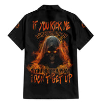 If You Kick Me When I'm Down Family Matching Mermaid Dress and Hawaiian Shirt - Wonder Print Shop