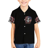 Don't Try To Figure Me Out Family Matching Off Shoulder Short Dress and Hawaiian Shirt - Wonder Print Shop