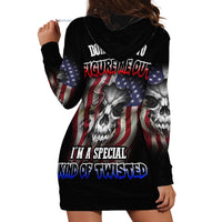 Don't Try To Figure Me Out Hoodie Dress - Wonder Print Shop
