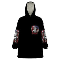 Don't Try To Figure Me Out Wearable Blanket Hoodie - Wonder Print Shop