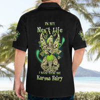 Karma Fairy Skull Hawaiian Shirt - Wonder Print Shop