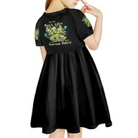 Karma Fairy Skull Kid Short Sleeve Dress - Wonder Print Shop
