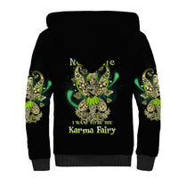 Karma Fairy Skull Sherpa Hoodie - Wonder Print Shop
