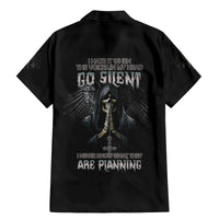 I Hate It When The Voices In My Head Skull Family Matching Mermaid Dress and Hawaiian Shirt - Wonder Print Shop