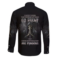 I Hate It When The Voices In My Head Skull Family Matching Short Sleeve Bodycon Dress and Hawaiian Shirt - Wonder Print Shop