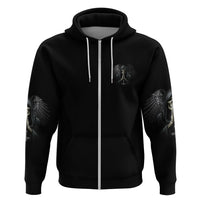 I Hate It When The Voices In My Head Skull Hoodie - Wonder Print Shop