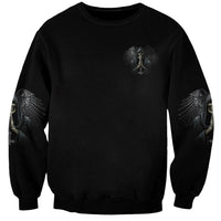 I Hate It When The Voices In My Head Skull Sweatshirt - Wonder Print Shop