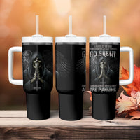 I Hate It When The Voices In My Head Skull Tumbler With Handle - Wonder Print Shop