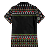 White and Red Christmas Wine Family Matching Summer Maxi Dress and Hawaiian Shirt with Festive Pattern and Holiday Cheer - Wonder Print Shop
