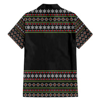 White and Red Christmas Wine Hawaiian Shirt with Festive Pattern and Holiday Cheer - Wonder Print Shop
