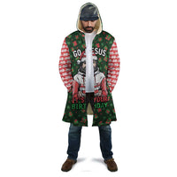Go Jesus It's Your Birthday Christmas Cloak with Presents and Festive Pattern - Wonder Print Shop