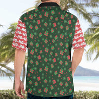 Go Jesus It's Your Birthday Christmas Hawaiian Shirt with Presents and Festive Pattern - Wonder Print Shop