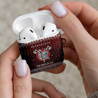 Vikings Fa La La La Christmas AirPods Case Xmas Holiday Patterns - Wonder Print Shop
