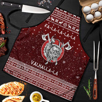 Vikings Fa La La La Christmas Apron Xmas Holiday Patterns - Wonder Print Shop