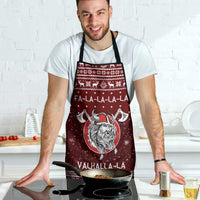 Vikings Fa La La La Christmas Apron Xmas Holiday Patterns - Wonder Print Shop