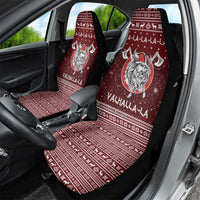 Vikings Fa La La La Christmas Car Seat Cover Xmas Holiday Patterns - Wonder Print Shop