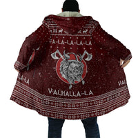 Vikings Fa La La La Christmas Cloak Xmas Holiday Patterns - Wonder Print Shop