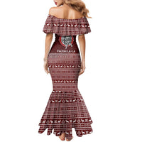 Vikings Fa La La La Christmas Family Matching Mermaid Dress and Hawaiian Shirt Xmas Holiday Patterns - Wonder Print Shop