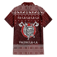 Vikings Fa La La La Christmas Family Matching Tank Maxi Dress and Hawaiian Shirt Xmas Holiday Patterns - Wonder Print Shop