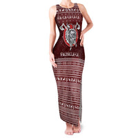 Vikings Fa La La La Christmas Family Matching Tank Maxi Dress and Hawaiian Shirt Xmas Holiday Patterns - Wonder Print Shop