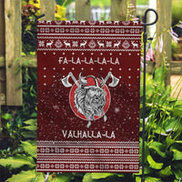 Vikings Fa La La La Christmas Garden Flag Xmas Holiday Patterns - Wonder Print Shop