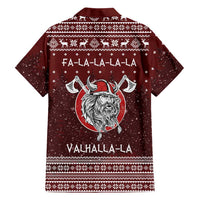 Vikings Fa La La La Christmas Hawaiian Shirt Xmas Holiday Patterns - Wonder Print Shop