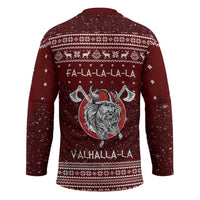 Vikings Fa La La La Christmas Hockey Jersey Xmas Holiday Patterns - Wonder Print Shop