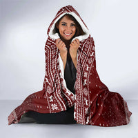 Vikings Fa La La La Christmas Hooded Blanket Xmas Holiday Patterns - Wonder Print Shop