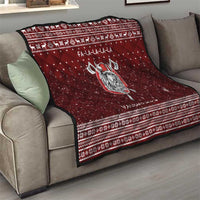 Vikings Fa La La La Christmas Quilt Xmas Holiday Patterns - Wonder Print Shop
