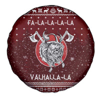 Vikings Fa La La La Christmas Spare Tire Cover Xmas Holiday Patterns - Wonder Print Shop