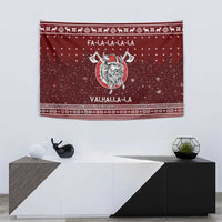 Vikings Fa La La La Christmas Tapestry Xmas Holiday Patterns - Wonder Print Shop