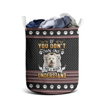West Highland White Terrier Christmas Laundry Basket Xmas Holiday Patterns - Wonder Print Shop