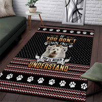 West Highland White Terrier Christmas Area Rug Xmas Holiday Patterns - Wonder Print Shop
