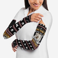 West Highland White Terrier Christmas Arm Sleeves Xmas Holiday Patterns - Wonder Print Shop