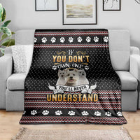 West Highland White Terrier Christmas Blanket Xmas Holiday Patterns - Wonder Print Shop