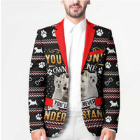 West Highland White Terrier Christmas Blazer Xmas Holiday Patterns - Wonder Print Shop