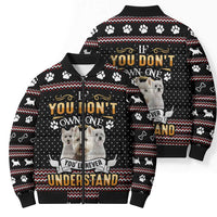 West Highland White Terrier Christmas Bomber Puffer Jacket Xmas Holiday Patterns - Wonder Print Shop