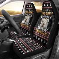 West Highland White Terrier Christmas Car Seat Cover Xmas Holiday Patterns - Wonder Print Shop