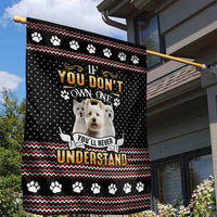 West Highland White Terrier Christmas Garden Flag Xmas Holiday Patterns - Wonder Print Shop