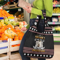 West Highland White Terrier Christmas Grocery Bag Xmas Holiday Patterns - Wonder Print Shop