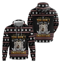 West Highland White Terrier Christmas Hoodie Xmas Holiday Patterns - Wonder Print Shop
