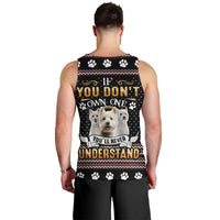 West Highland White Terrier Christmas Men Tank Top Xmas Holiday Patterns - Wonder Print Shop