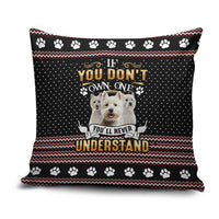 West Highland White Terrier Christmas Pillow Cover Xmas Holiday Patterns - Wonder Print Shop