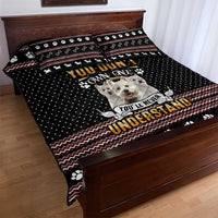 West Highland White Terrier Christmas Quilt Bed Set Xmas Holiday Patterns - Wonder Print Shop
