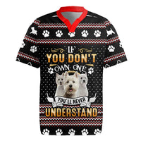West Highland White Terrier Christmas Rugby Jersey Xmas Holiday Patterns - Wonder Print Shop
