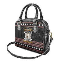 West Highland White Terrier Christmas Shoulder Handbag Xmas Holiday Patterns - Wonder Print Shop