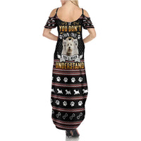 West Highland White Terrier Christmas Summer Maxi Dress Xmas Holiday Patterns - Wonder Print Shop